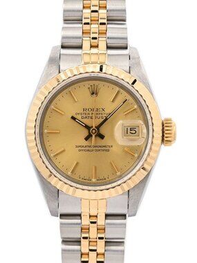 Rolex Watch Datejust Gold